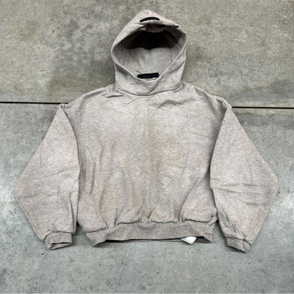 Fear of God Heather Gray Hoodie